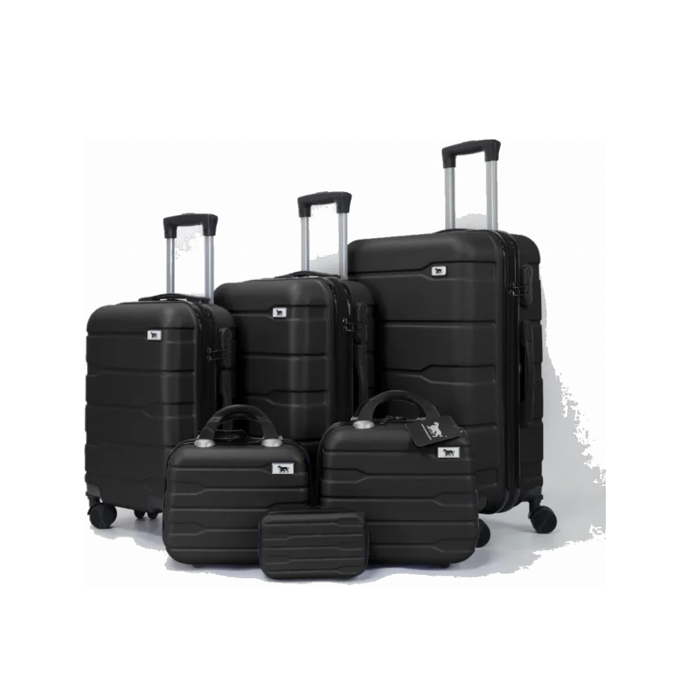 Kit de malas 6 peças em ABS
