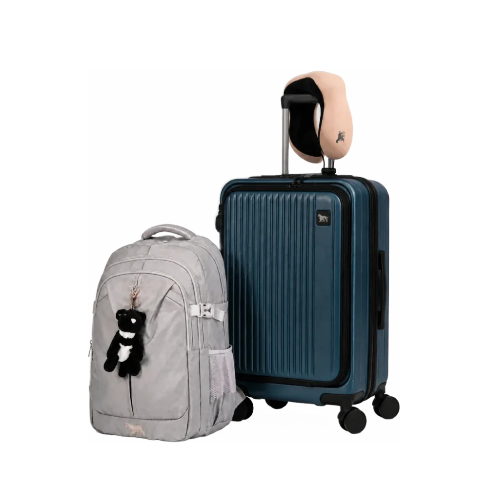 Kit mala executiva expansível com mochila